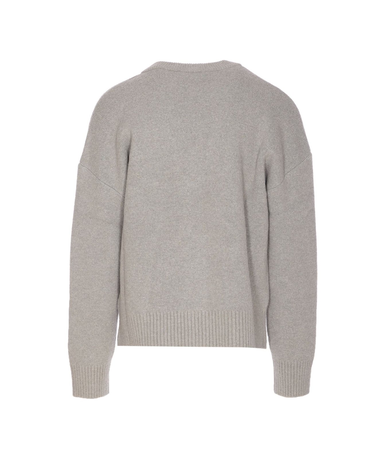 AMI Paris Ami de Coeur Knitted Cardigan