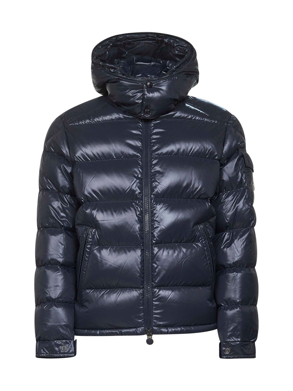 Moncler Maya Hooded Zip-Up Padded Jacket
