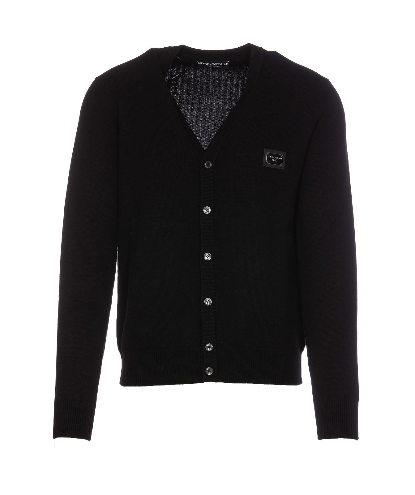 Dolce & Gabbana Brand Tag Cardigan