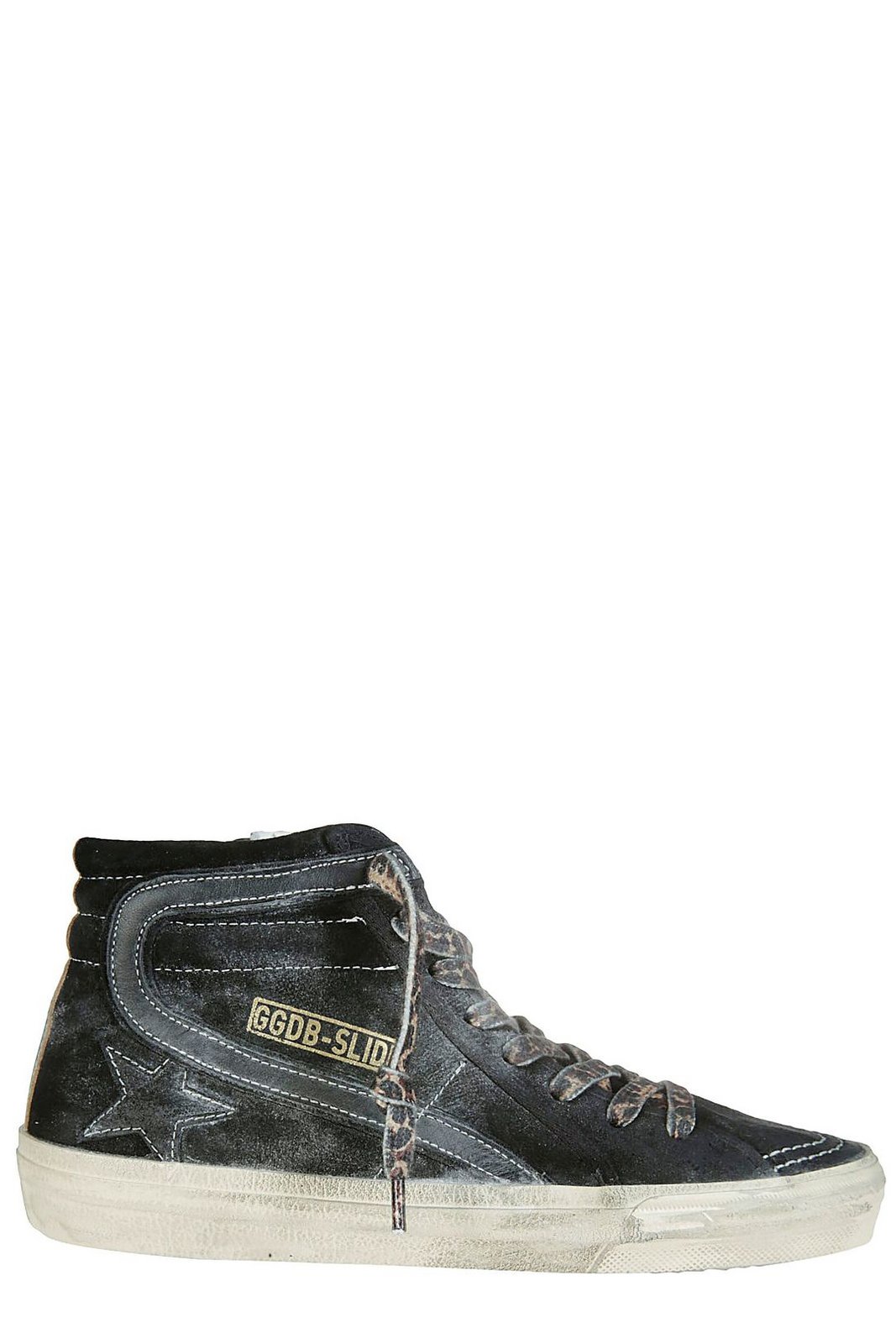 Golden Goose Deluxe Brand Slide High-Top Lace-Up Sneakers