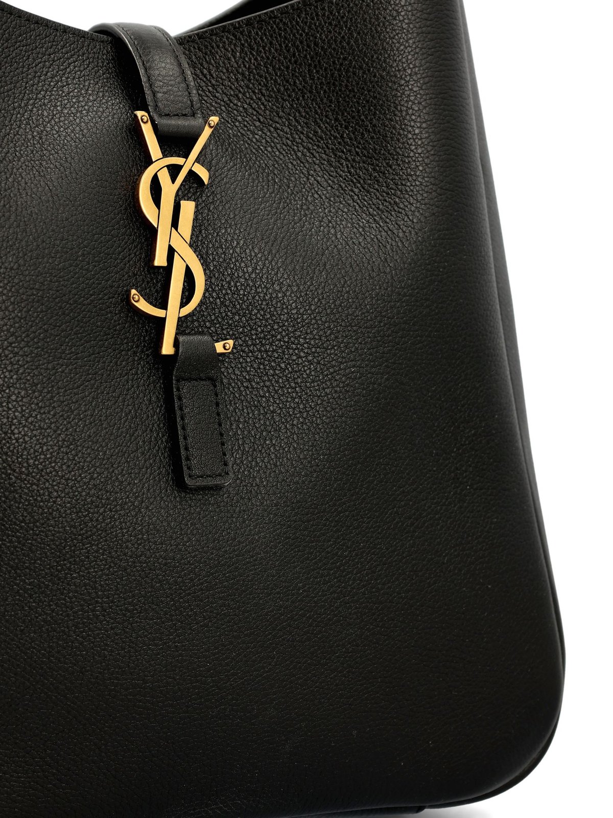 Saint Laurent Le 5 À 7 Logo Plaque Shoulder Bag