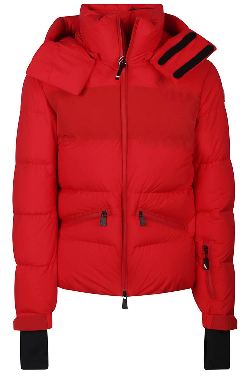 Moncler Grenoble Logo Printed Hooded Padded Jacket