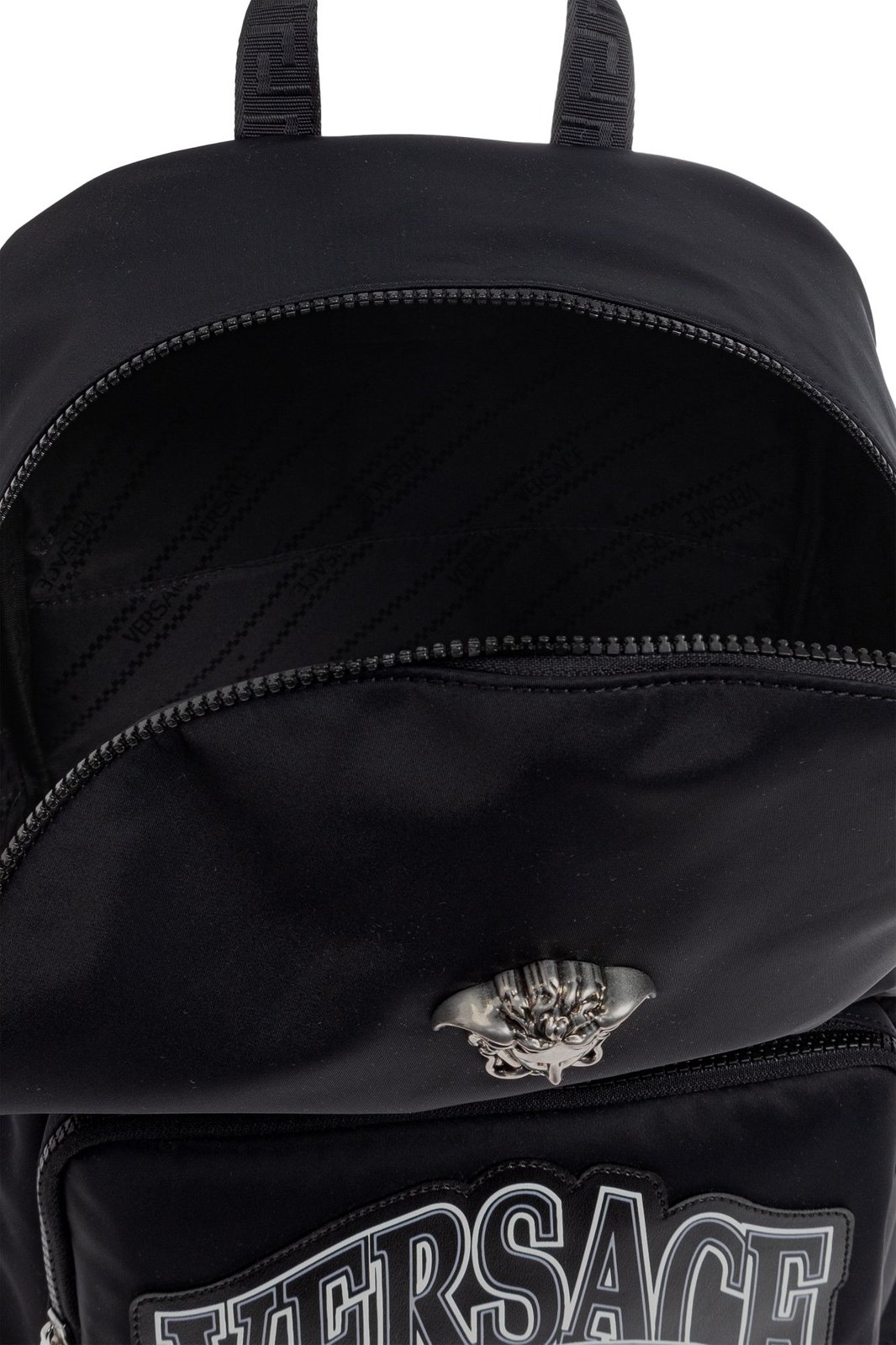 Versace Medusa Head Zipped Backpack