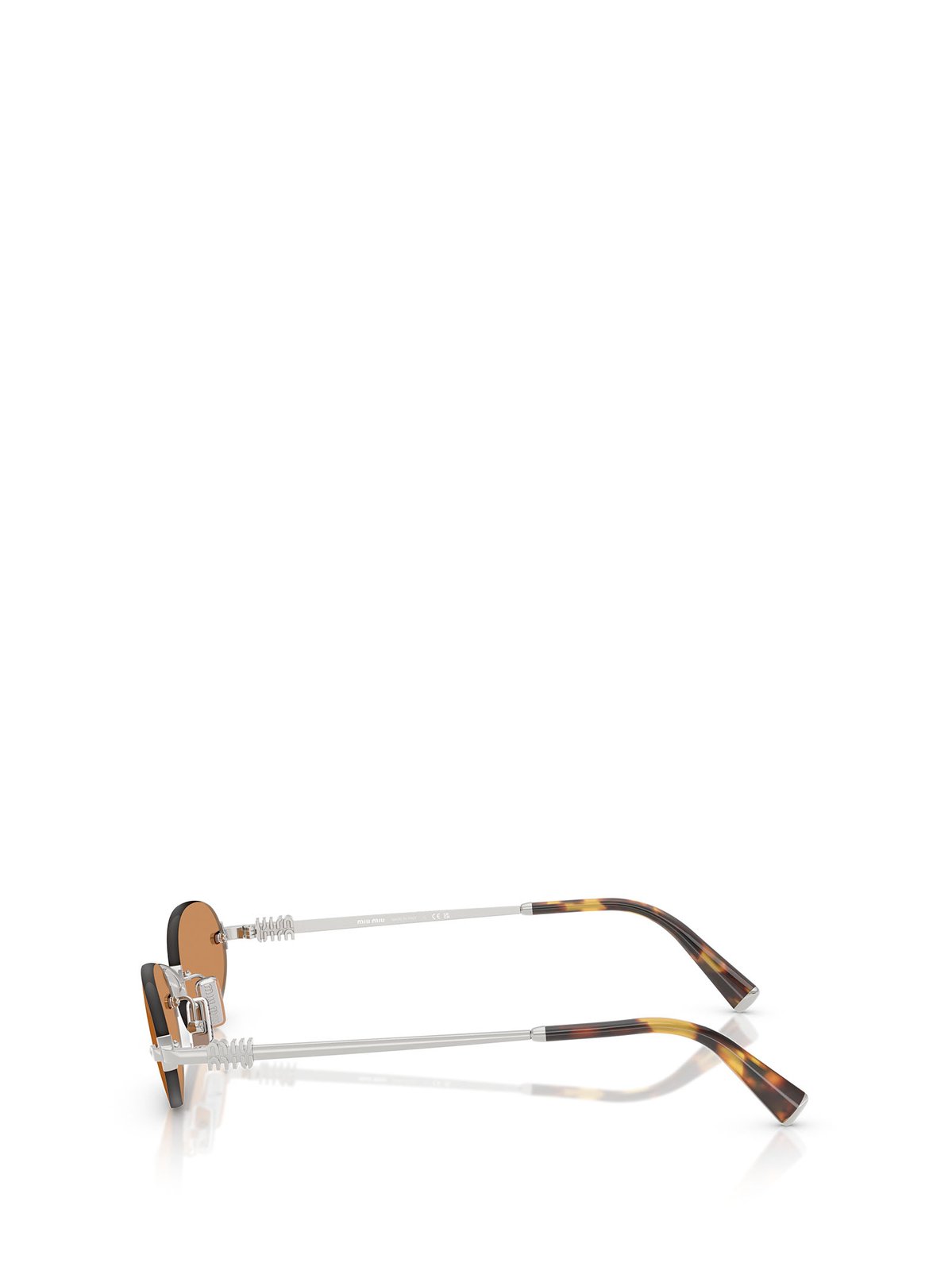 Miu Miu Eyewear Oval Frame Full Rim Sunglasses