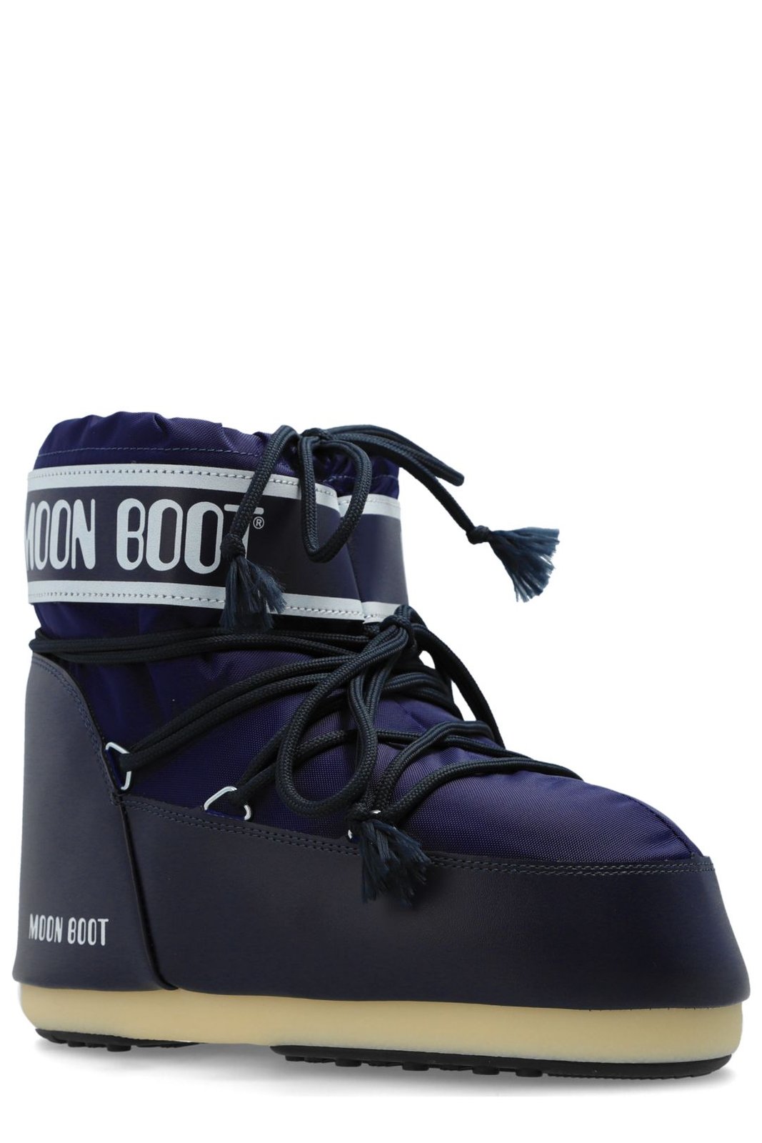 Moon Boot Icon Logo Printed Lace-Up Boots