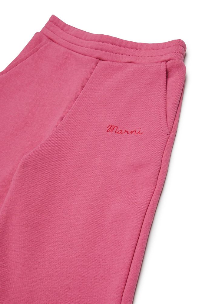 Marni Kids 러플 로고 팬츠