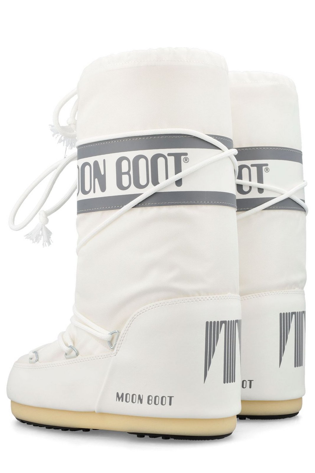 Moon Boot Icon Logo Printed Lace-Up Boots