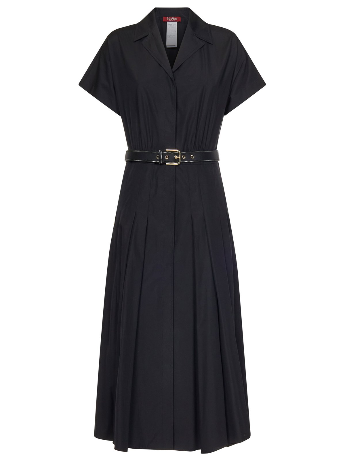 MAXMARA STUDIO Sleeveless long one piece dress 623104216 Brown 38