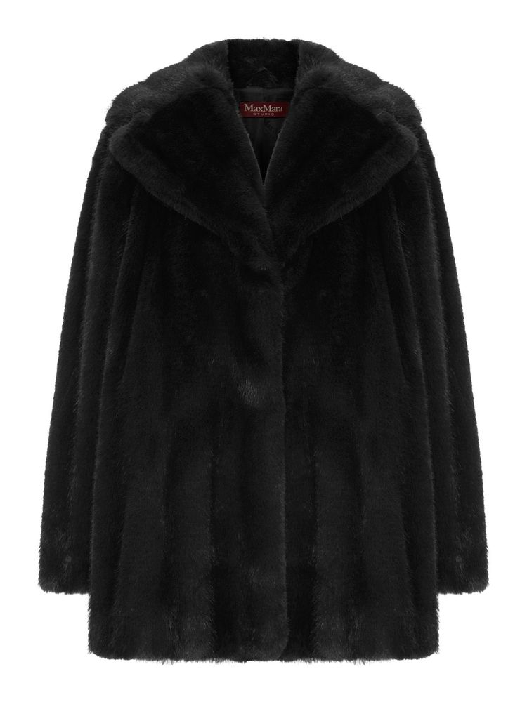 MAX MARA STUDIO Mstneo 페이크 퍼 코트