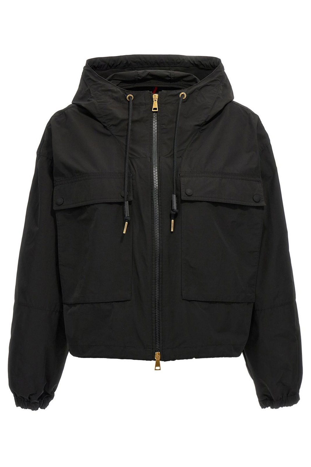 Moncler Logo Patch Zip-Up Jacket
