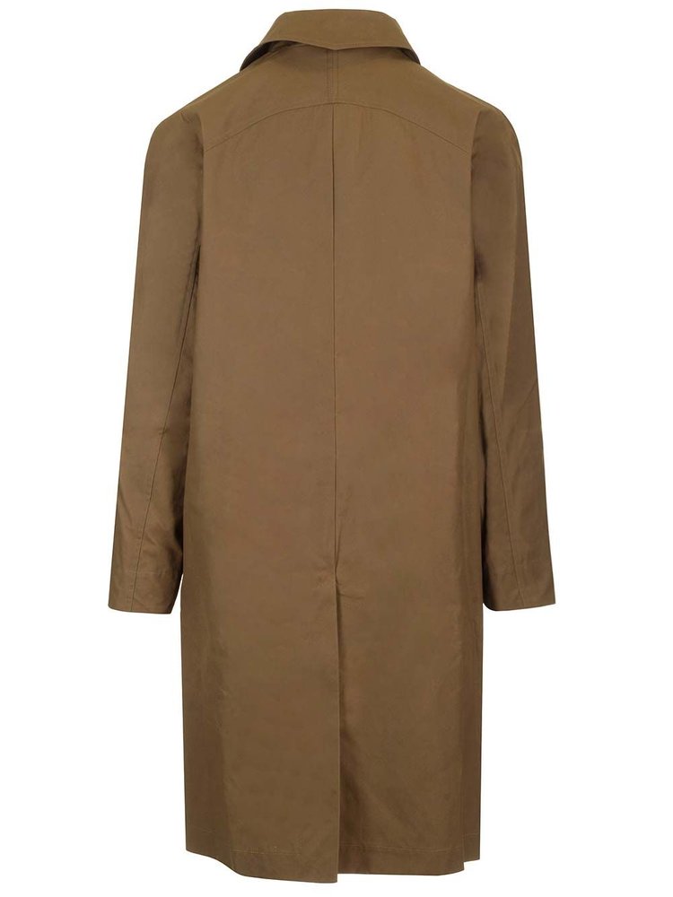 A.P.C. Single-Breasted Straight-Hem Coat – Cettire