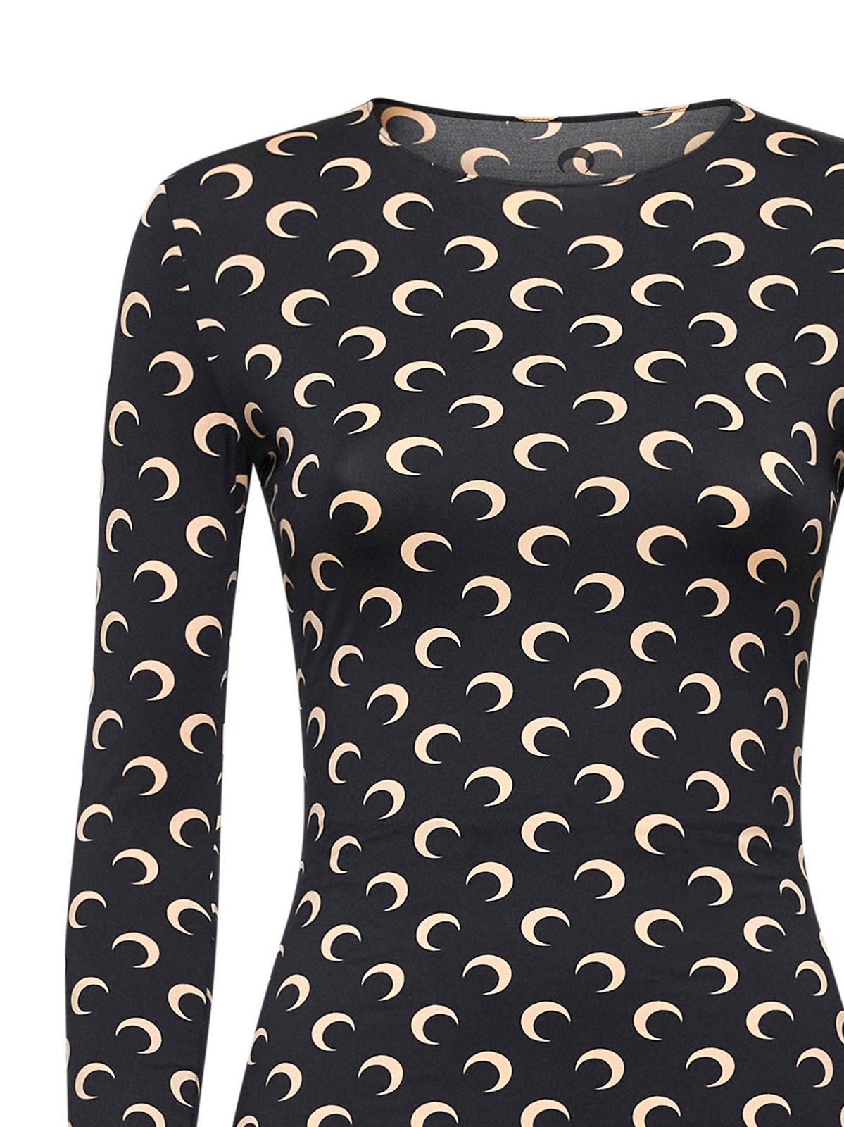 Marine Serre Moon Printed Crewneck T-Shirt