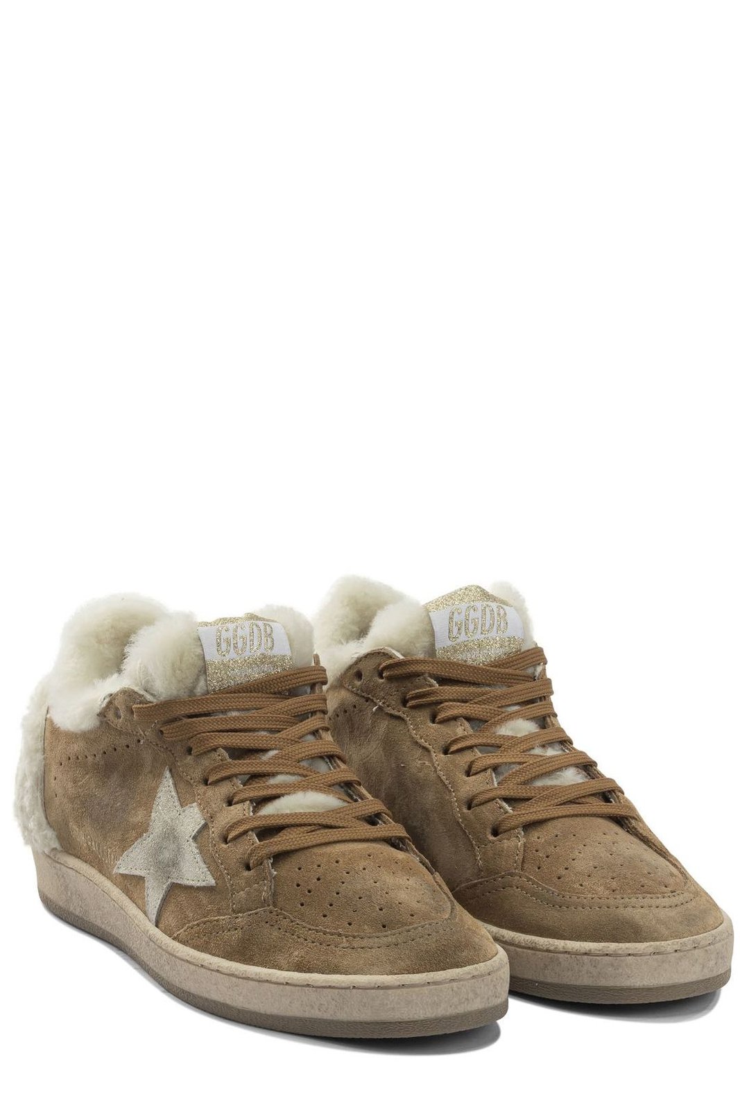 Golden Goose Deluxe Brand Ball Star Lace-Up Sneakers