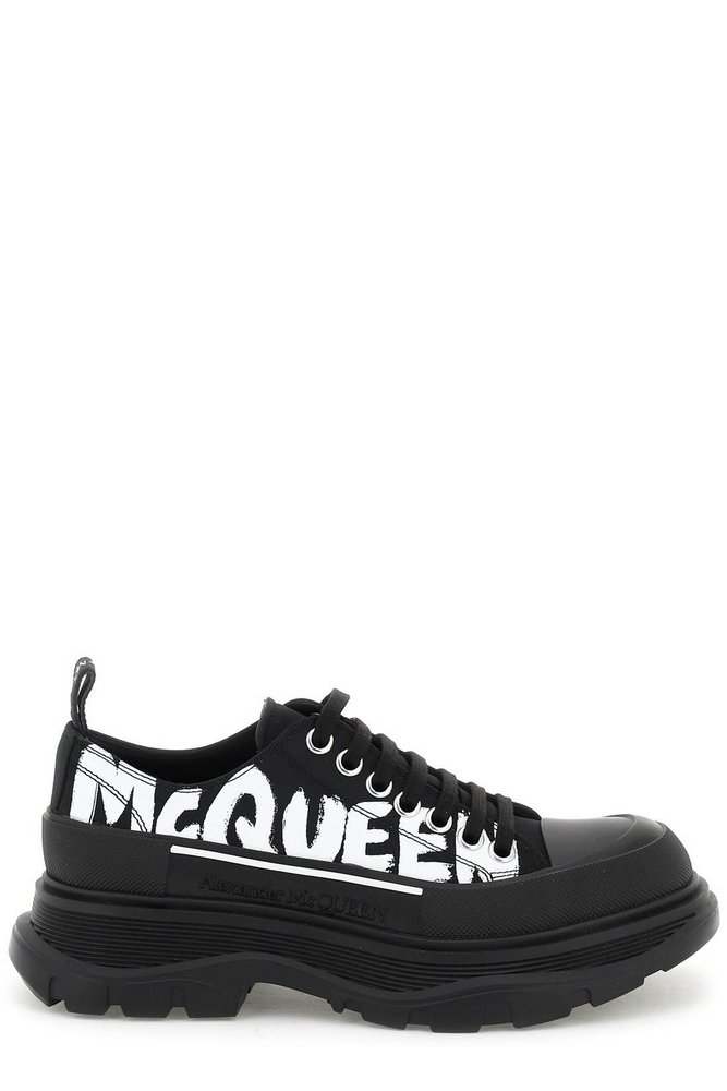 Alexander McQueen Tread Sleek Logo Print Sneakers – Cettire 