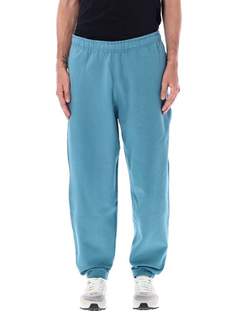 diffused blue nike sweatpants