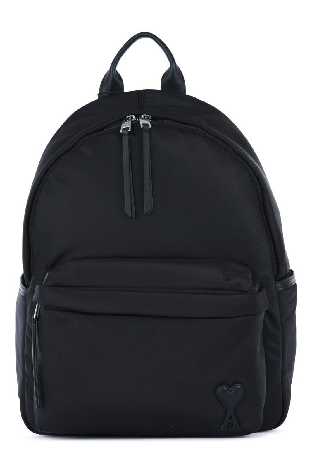 AMI Paris Logo Patch Zipped Marcel Backpack