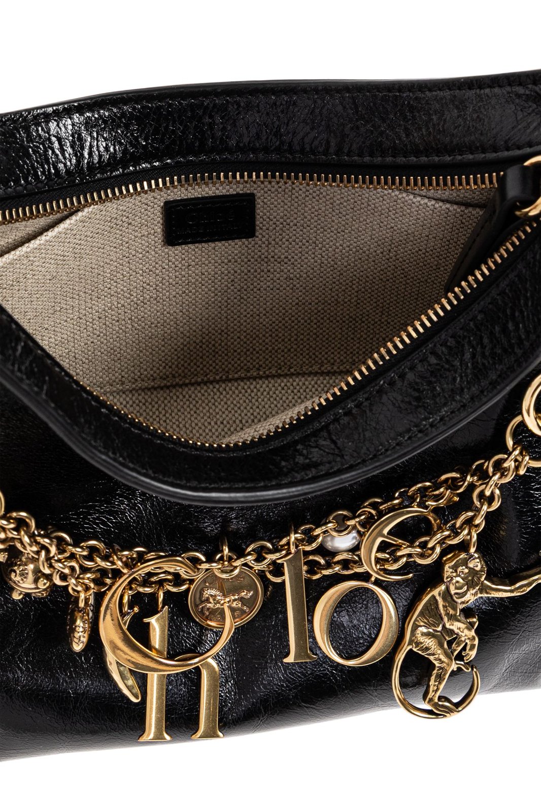 Chloé Charms Detailed Hobo Bag