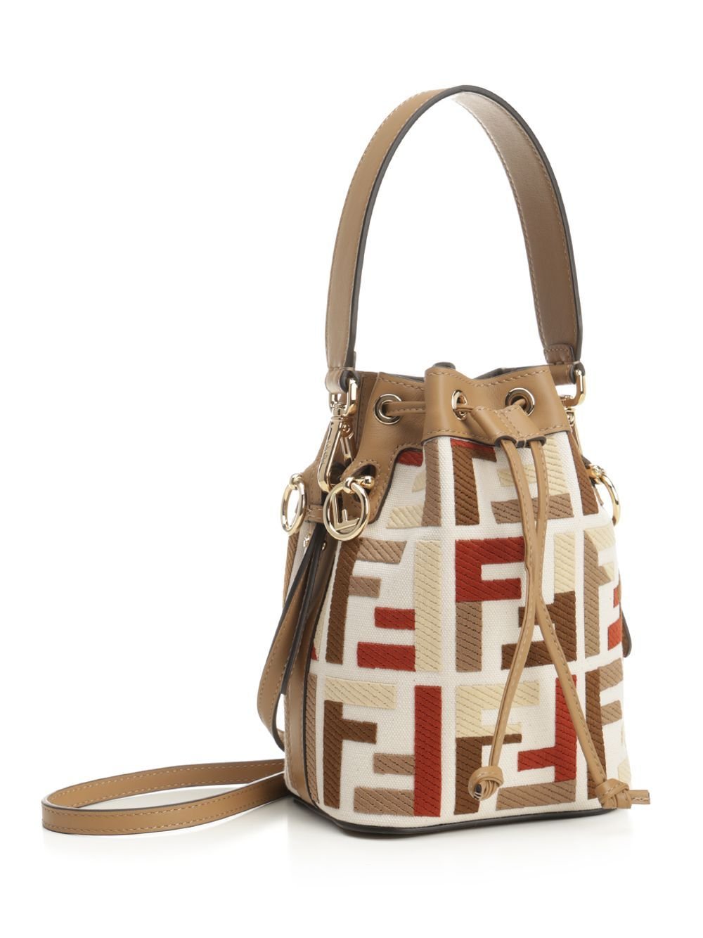 Fendi Mon Tresor Drawstring Bucket Bag