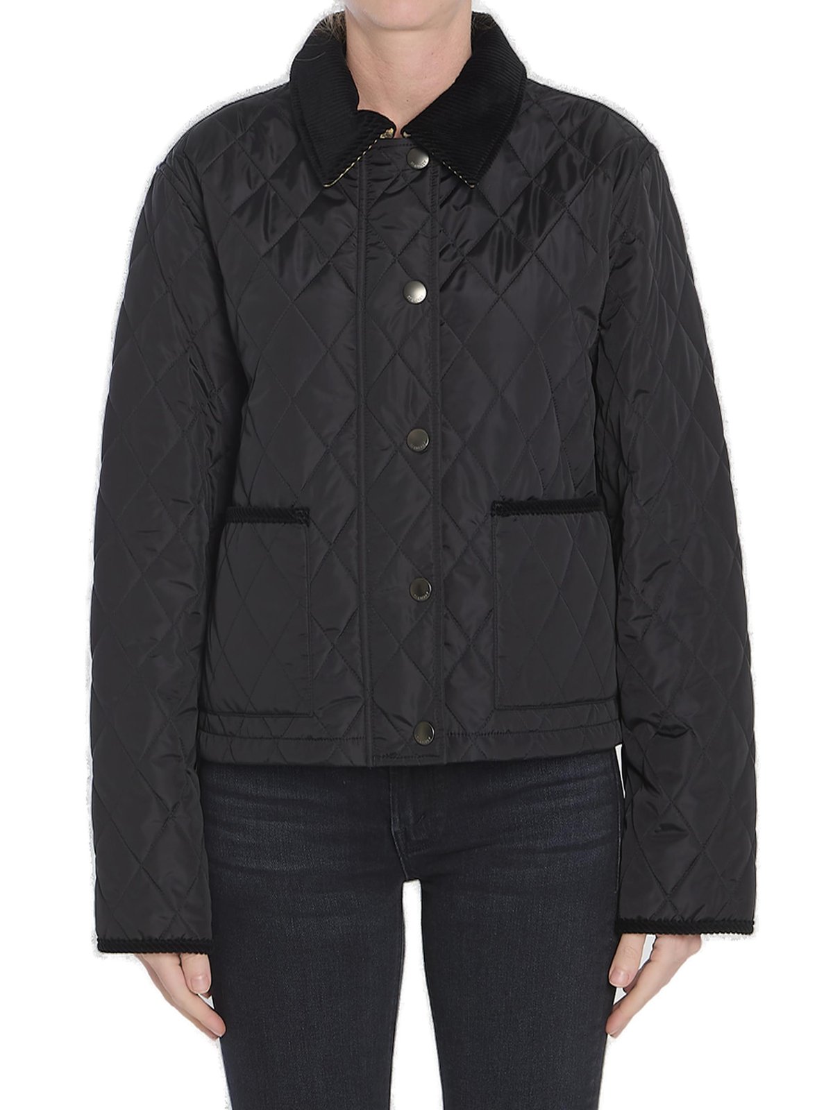 Burberry Cropped Quilted Jacket – Cettire