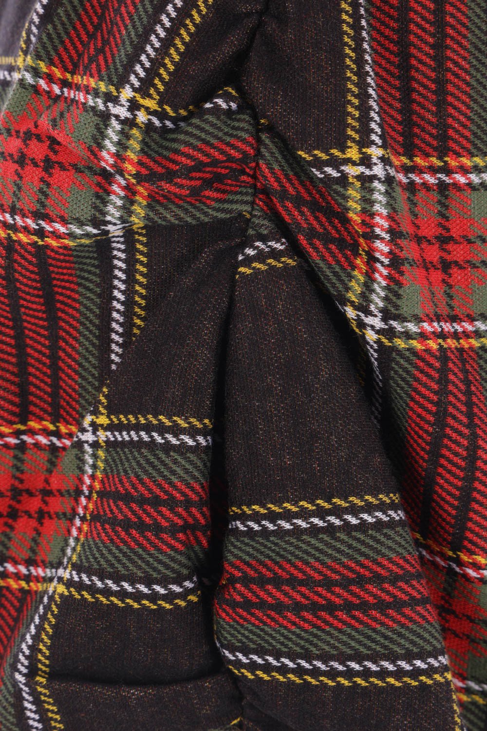 Vivienne Westwood Ruched Check Patterned Mini Skirt