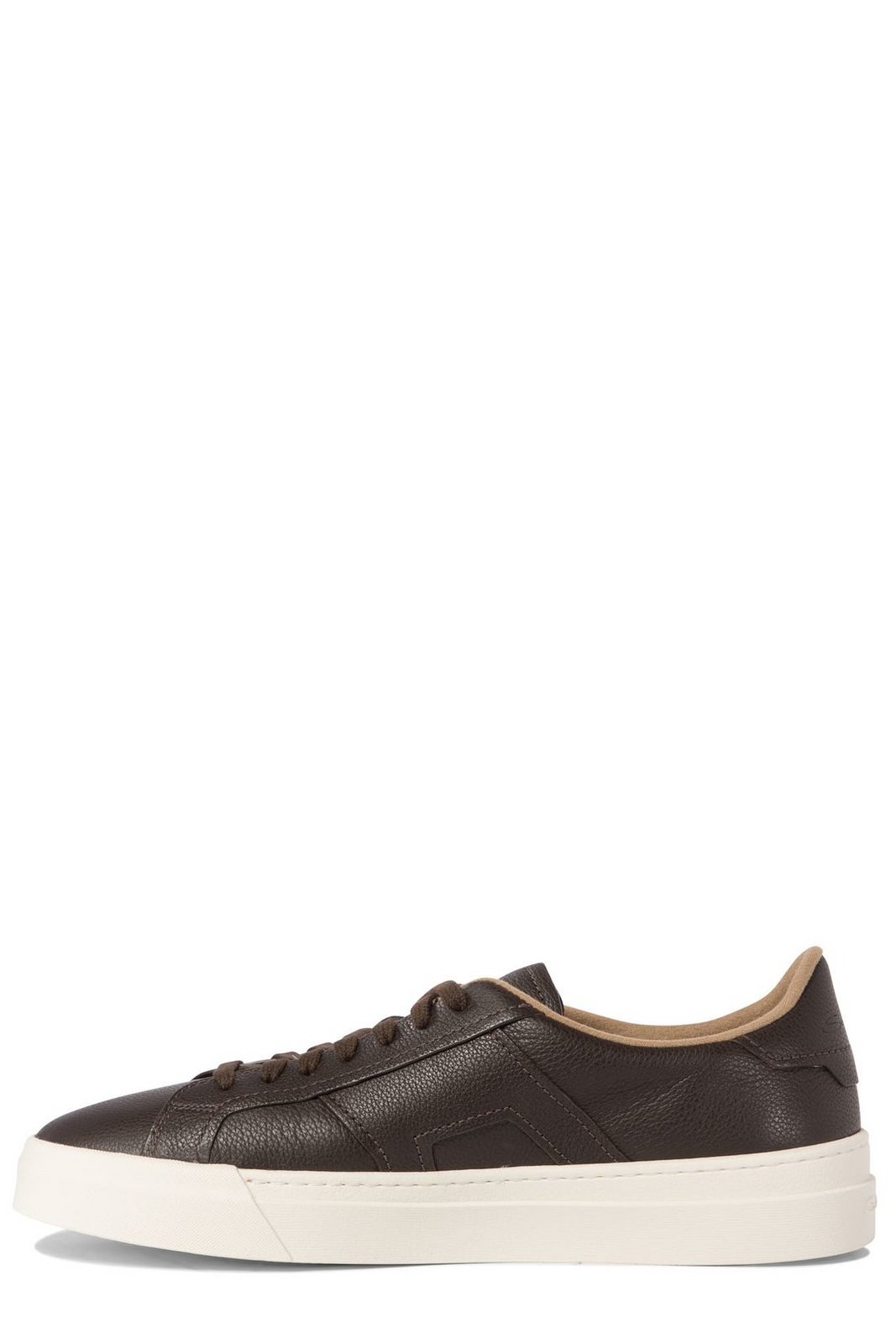 Santoni Logo Printed Low-Top Sneakers