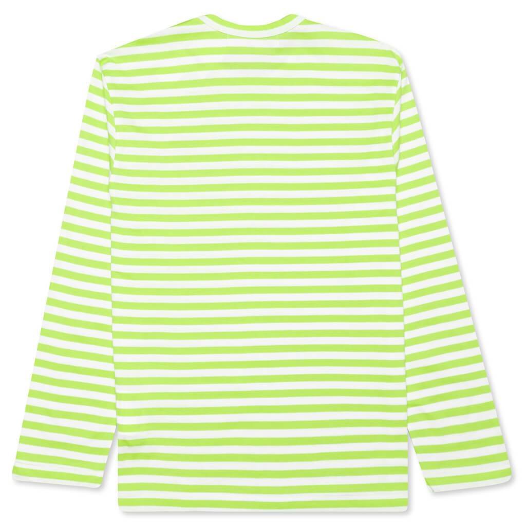 Comme des Garçons Play Striped Crewneck T-Shirt