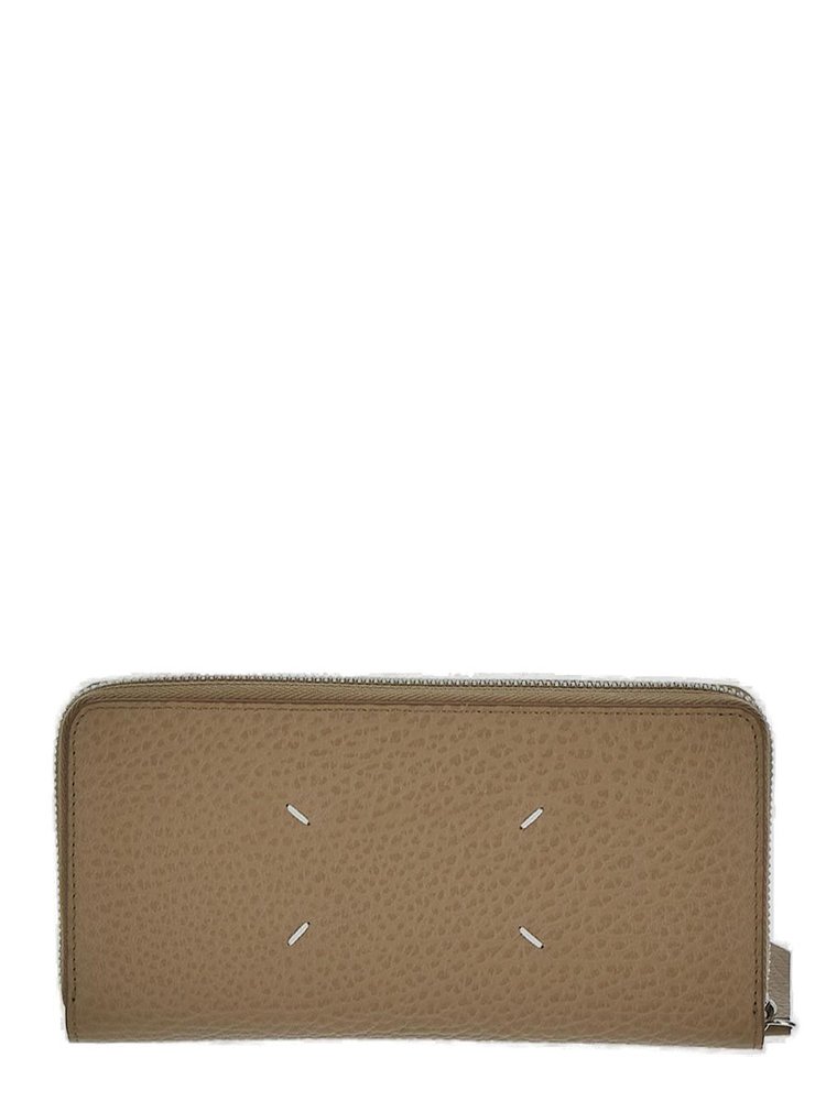 Maison Margiela Four-Stitch Zip-Around Wallet – Cettire
