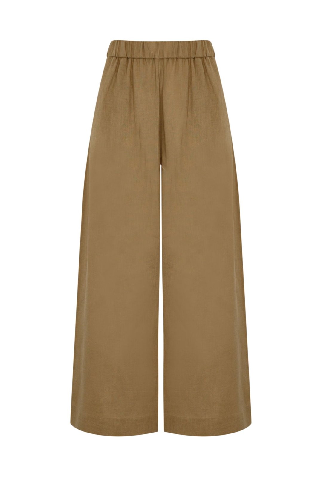 Max Mara MINNIE リネン パンツ Max Mara Linen Wide-Leg Trousers | Dark Green | T. Boutique
