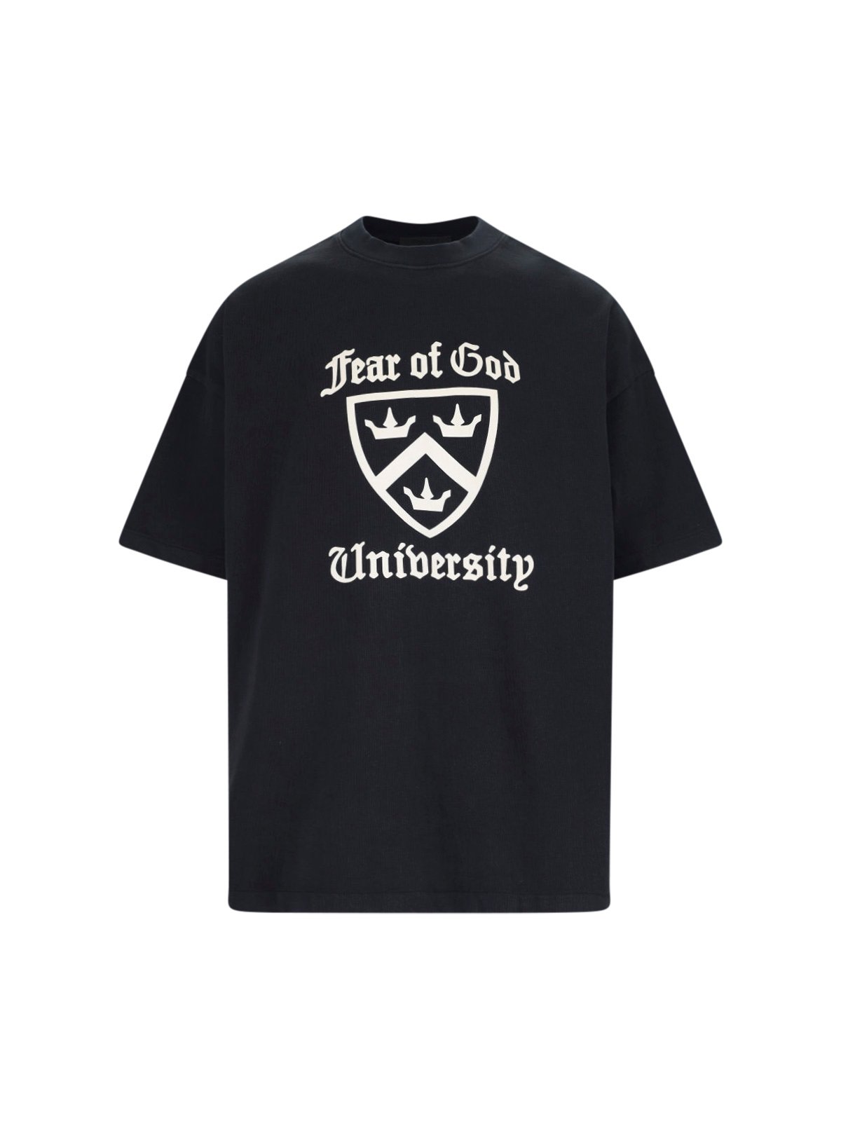 Fear Of God Essentials Logo Printed Crewneck T-Shirt