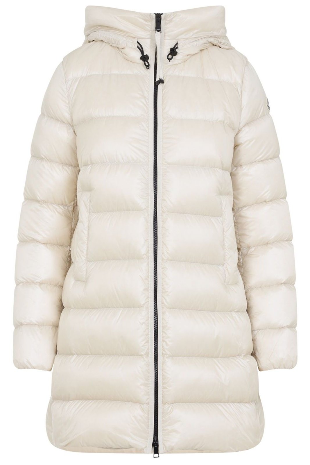 Moncler Zip-Up Quilted Coat