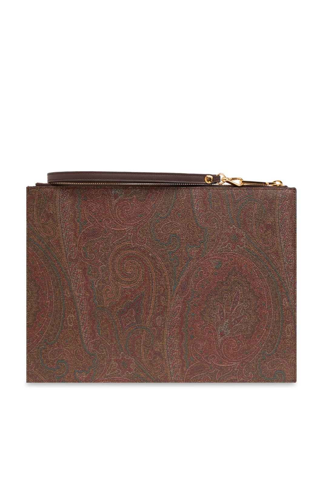 Etro Paisley Jacquard Zipped Clutch Bag – Cettire
