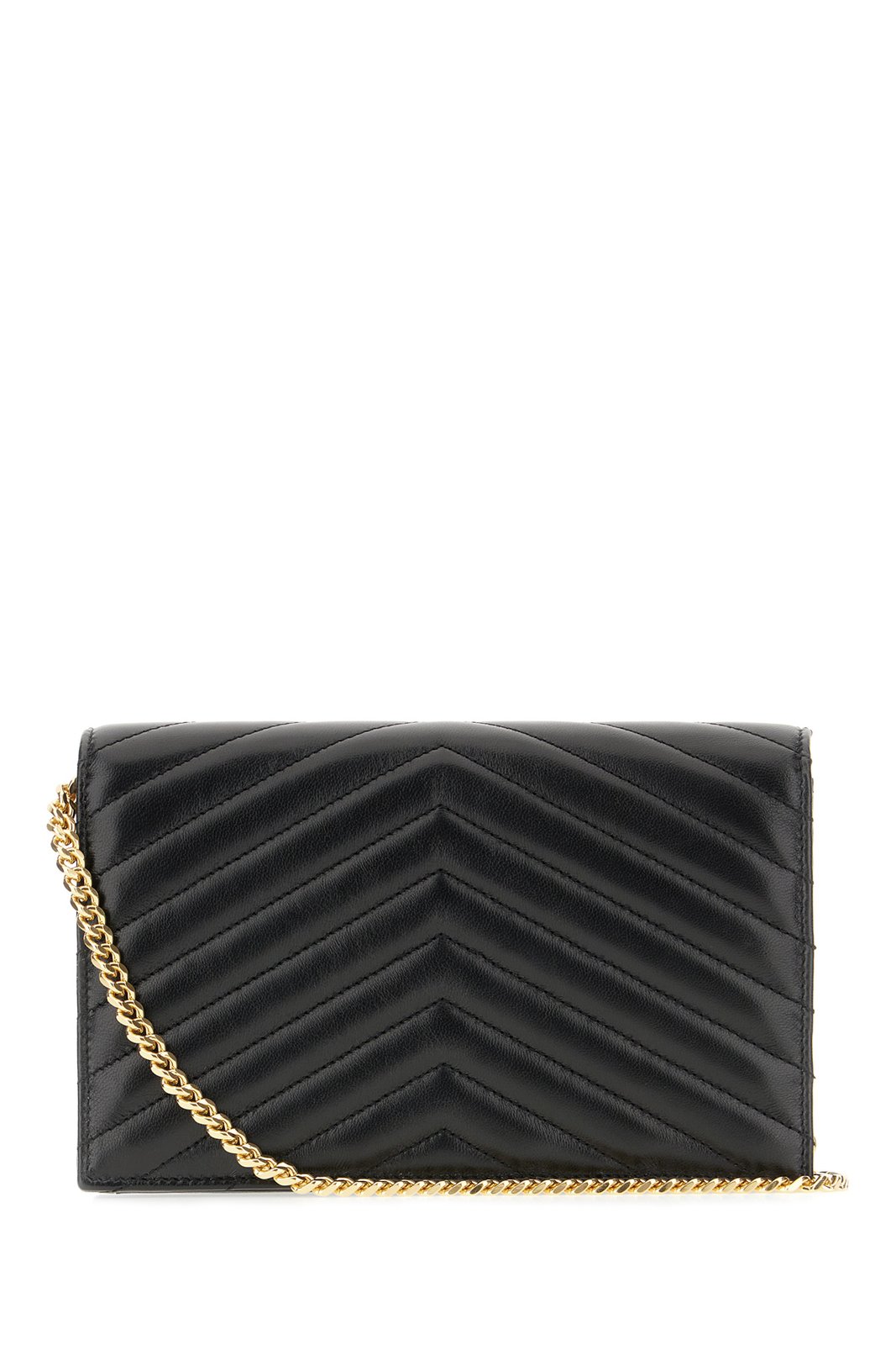 Saint Laurent Envelope Cassandre Chain Wallet