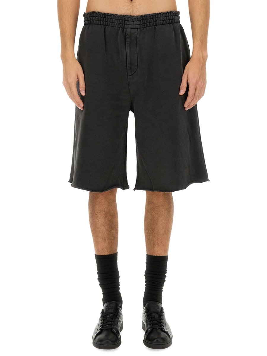 ★HELMUT LANG★ Garment Dyed Upstate Short Sleeve T-Shirt Bl Helmut Lang: Black Garment-Dyed Upstate T-shirt | SSENSE