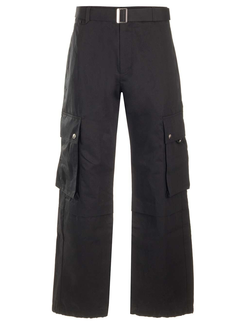 Jacquemus Le Cargo Belted Wide Leg Trousers