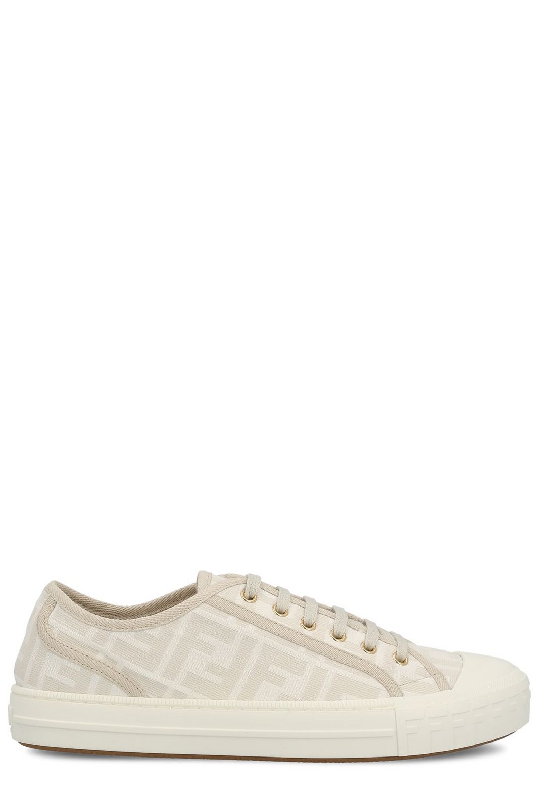 Fendi Domino FF Motif Low-Top Sneakers