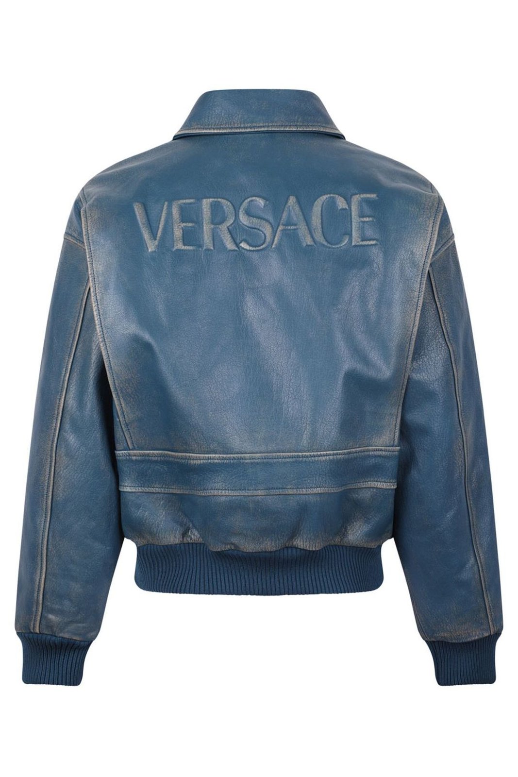 Versace Collared Zip-Up Jacket – Cettire