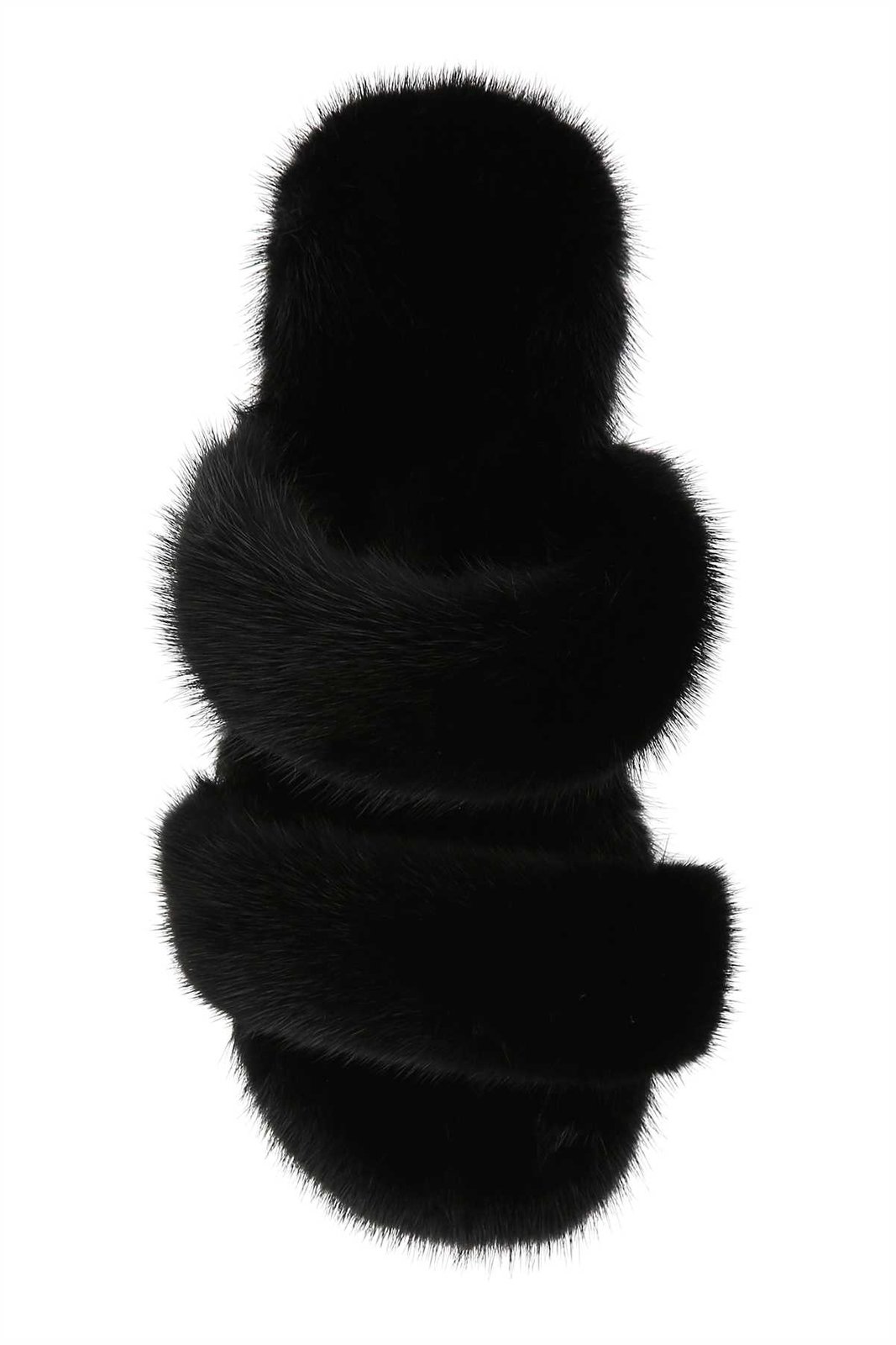 Saint Laurent Bleach Fur Sandals – Cettire