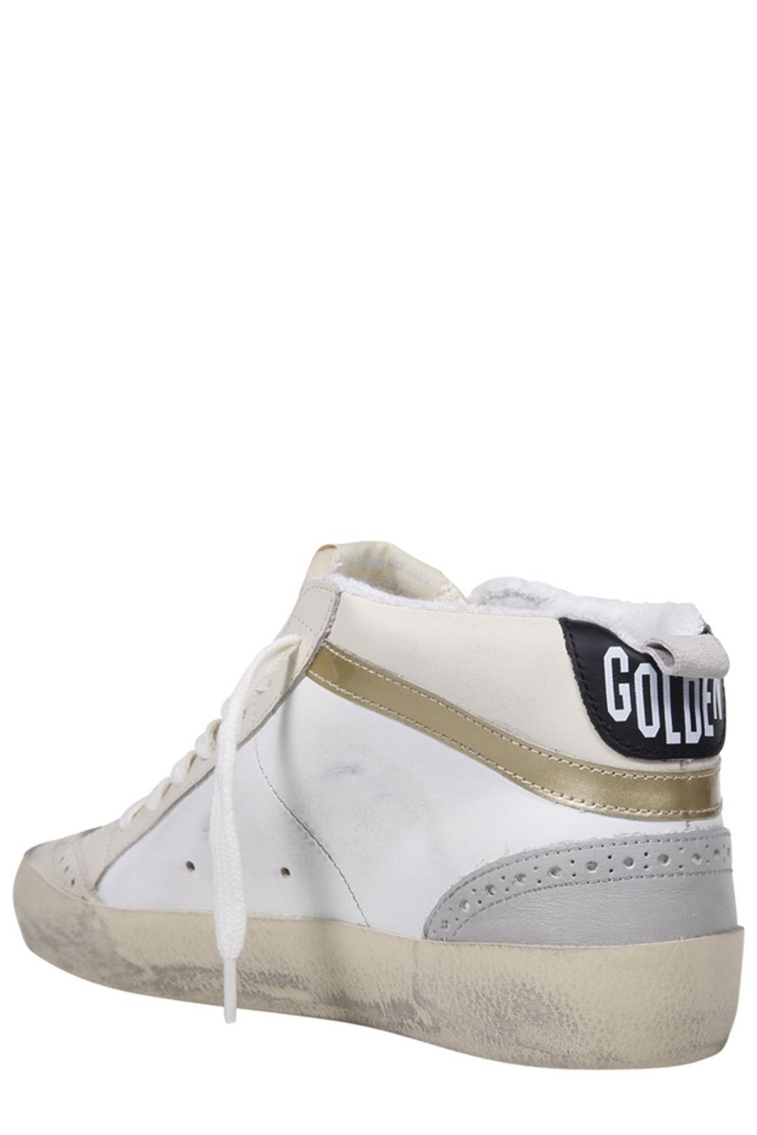 Golden Goose Deluxe Brand Mid-Star Lace-Up Sneakers