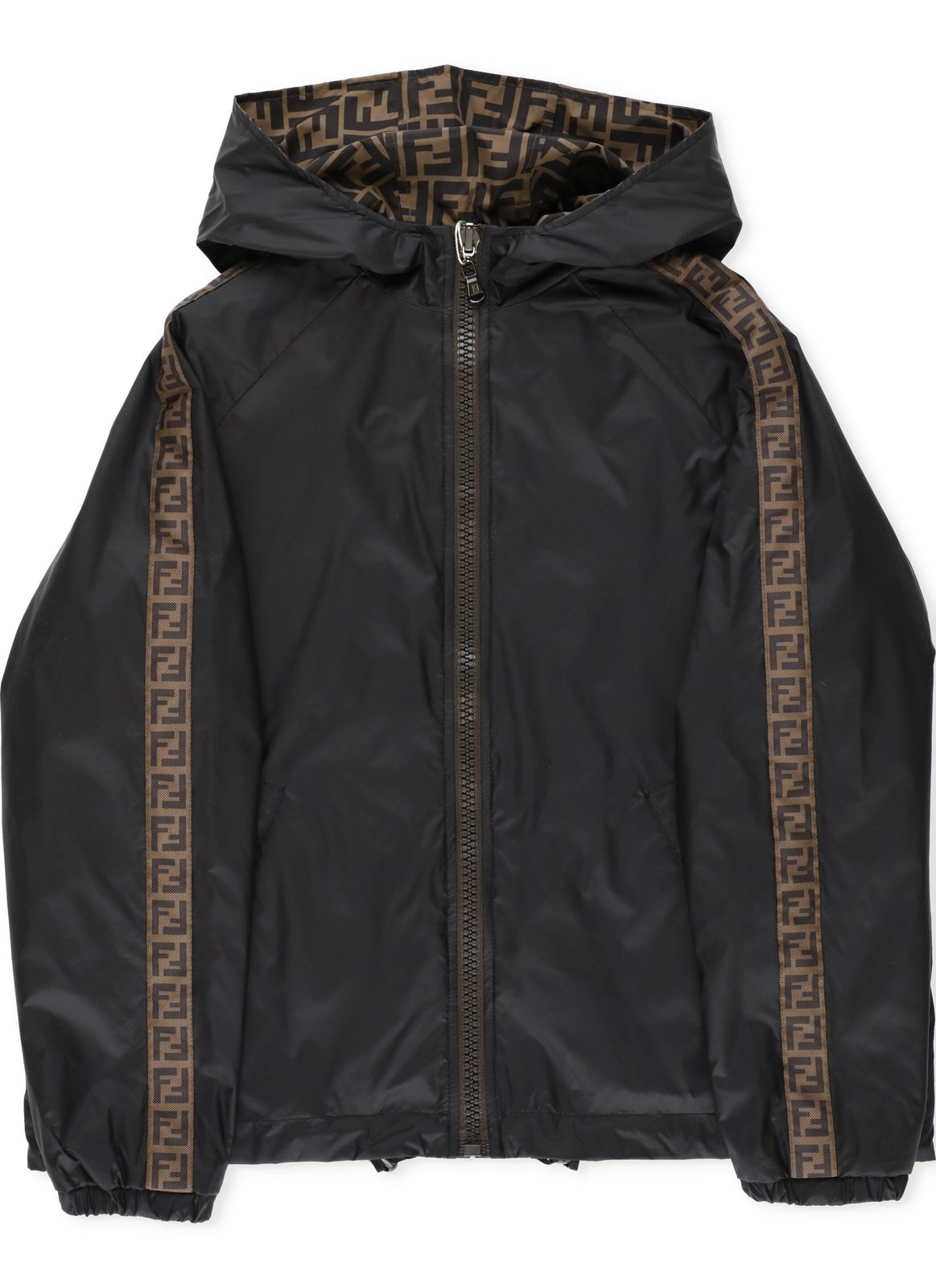 Fendi Kids Reversible Hooded Jacket – Cettire