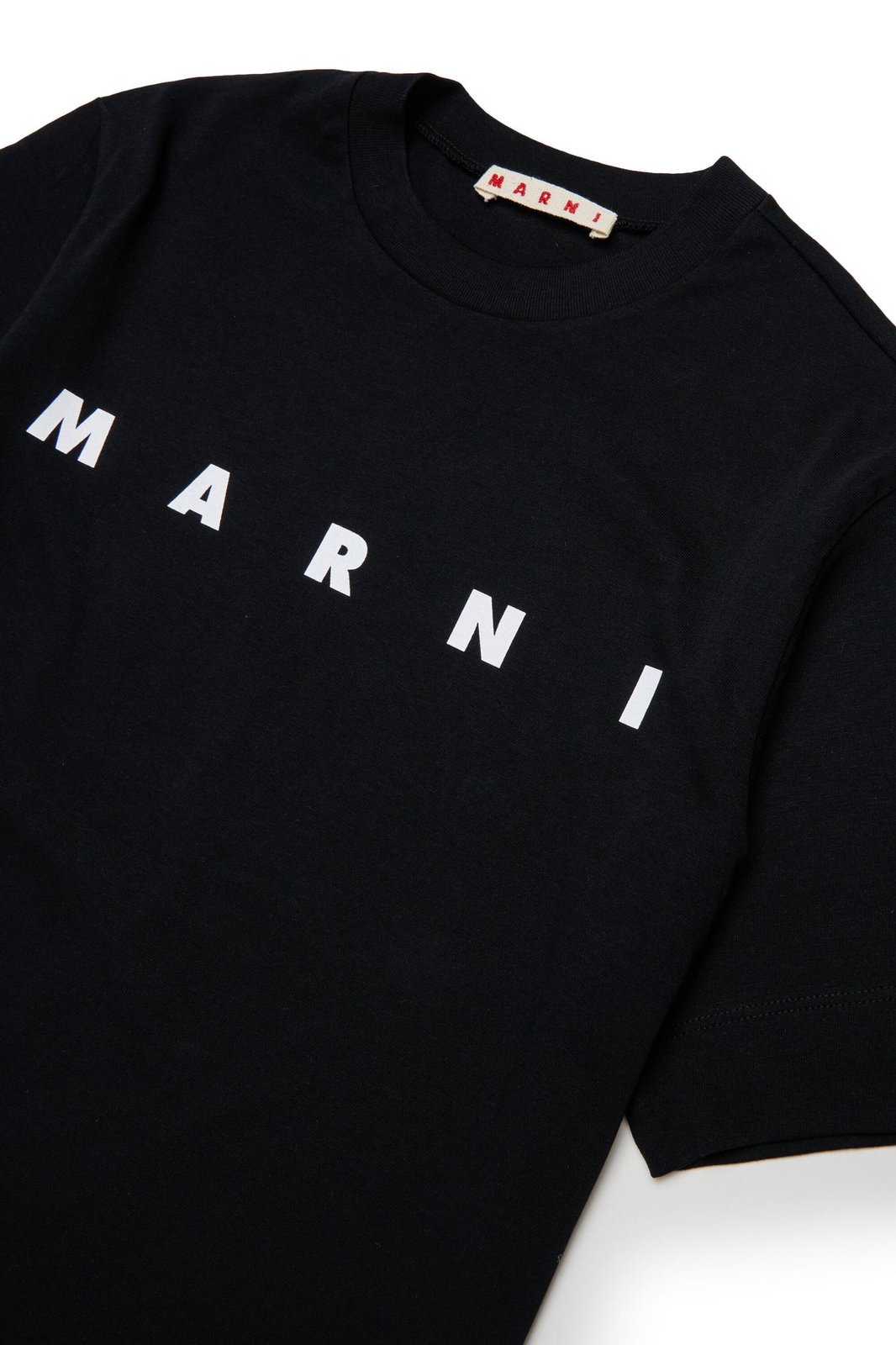Marni Kids Logo-Printed Crewneck T-Shirt