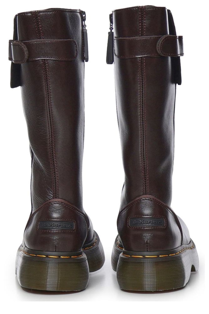 DR. MARTENS 집업 롱 플랫폼 부츠