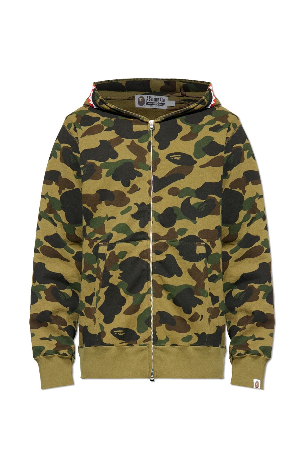 A BATHING APE® Moro Motif Zip-Up Sweater