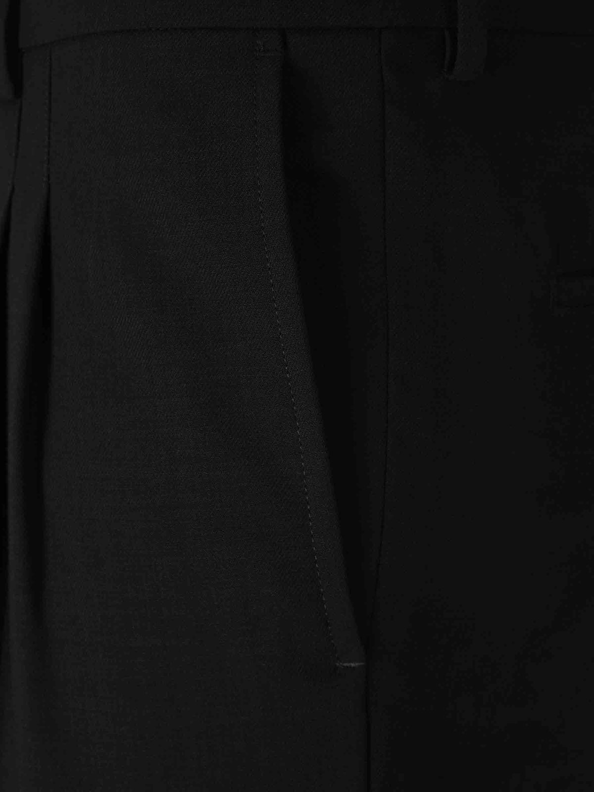 AMI Paris Tailored Carrot Fit Trousers