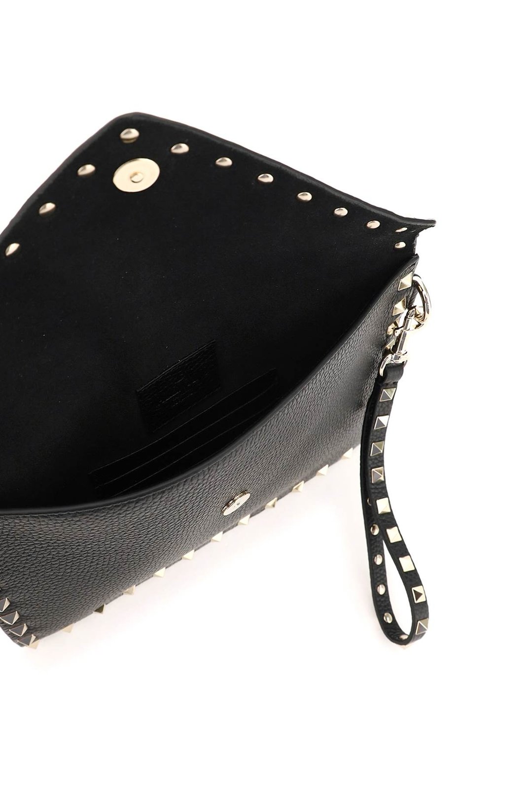Valentino Garavani Rockstud Envelope Clutch Bag