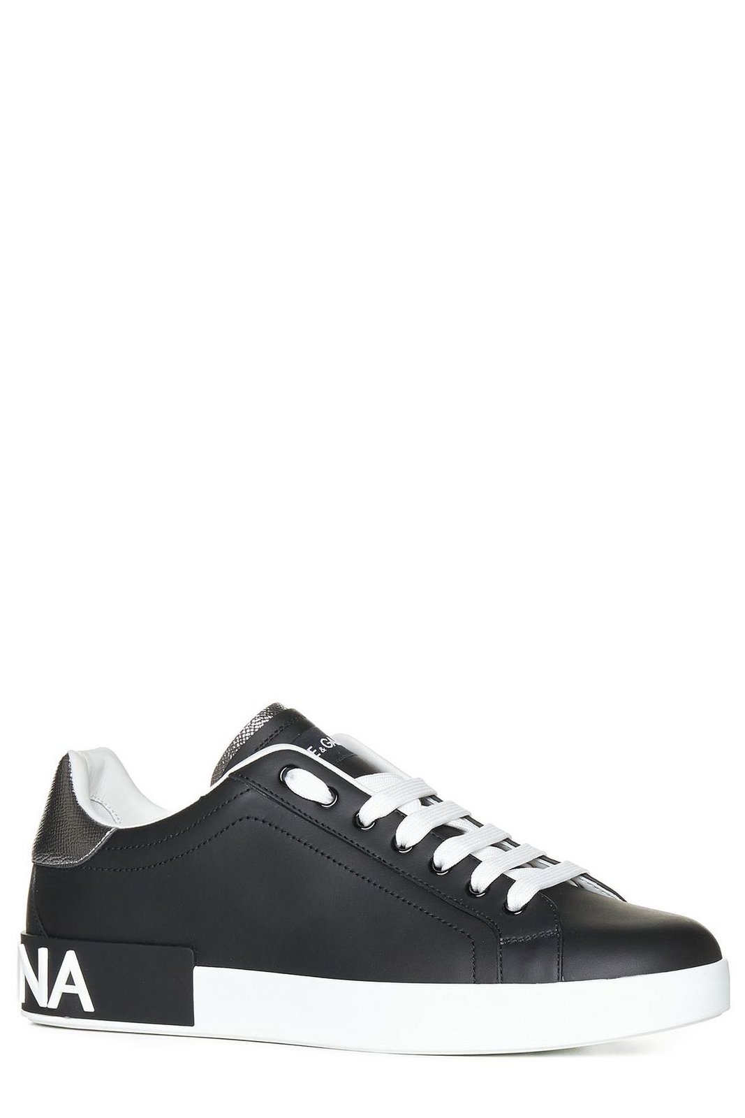 DOLCE&GABBANA Heart logo patch sneakers shoes CS1640 black 10 main image 1