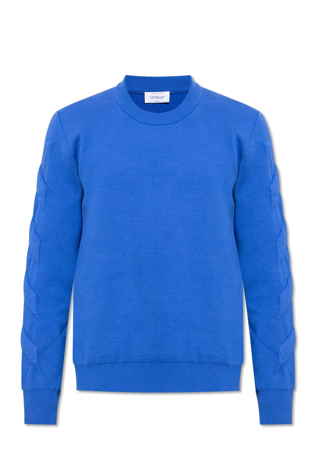 Off-White 3D Diag Crewneck Long-Sleeved Jumper – Cettire 