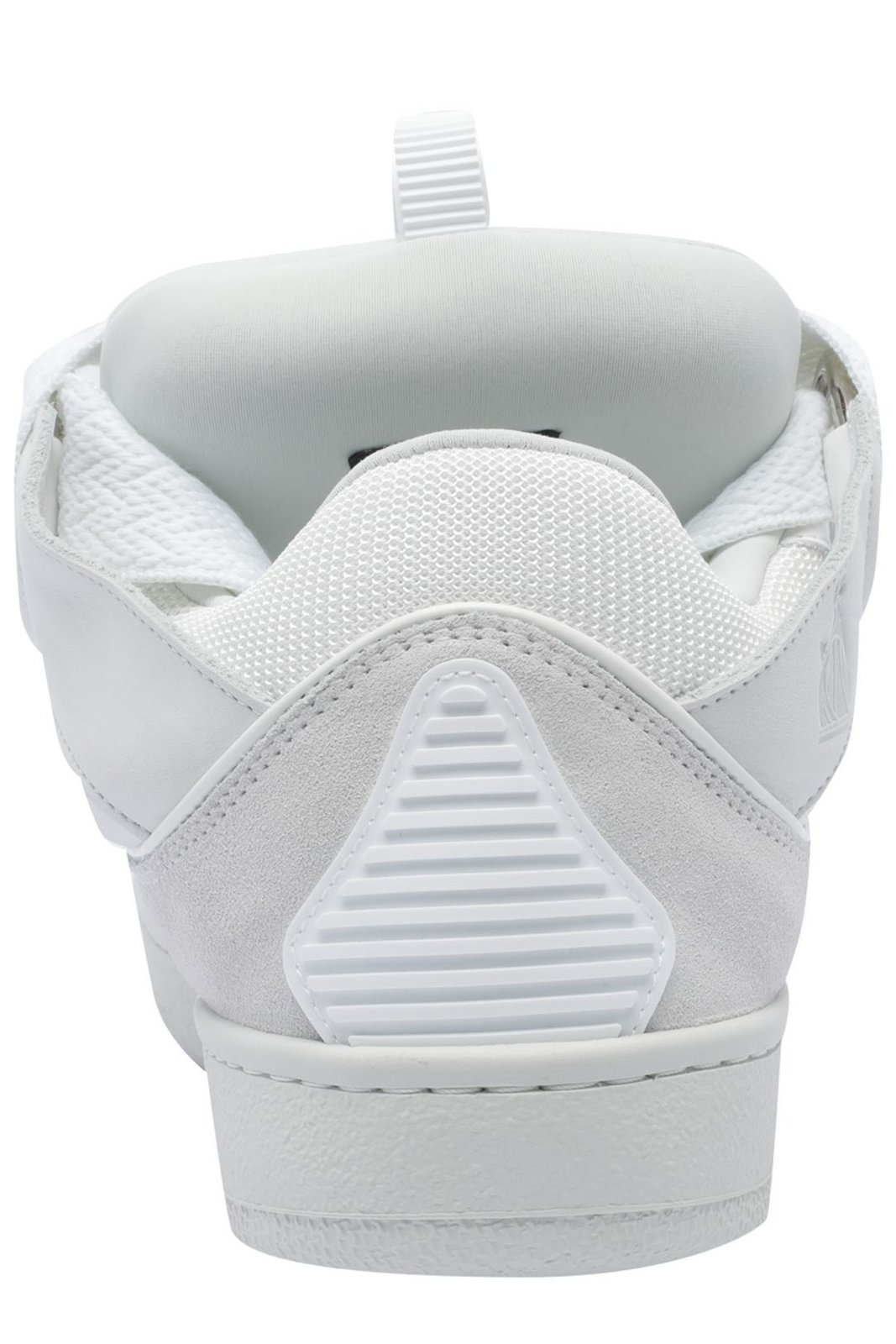 Lanvin Curb Round Toe Lace-Up Sneakers