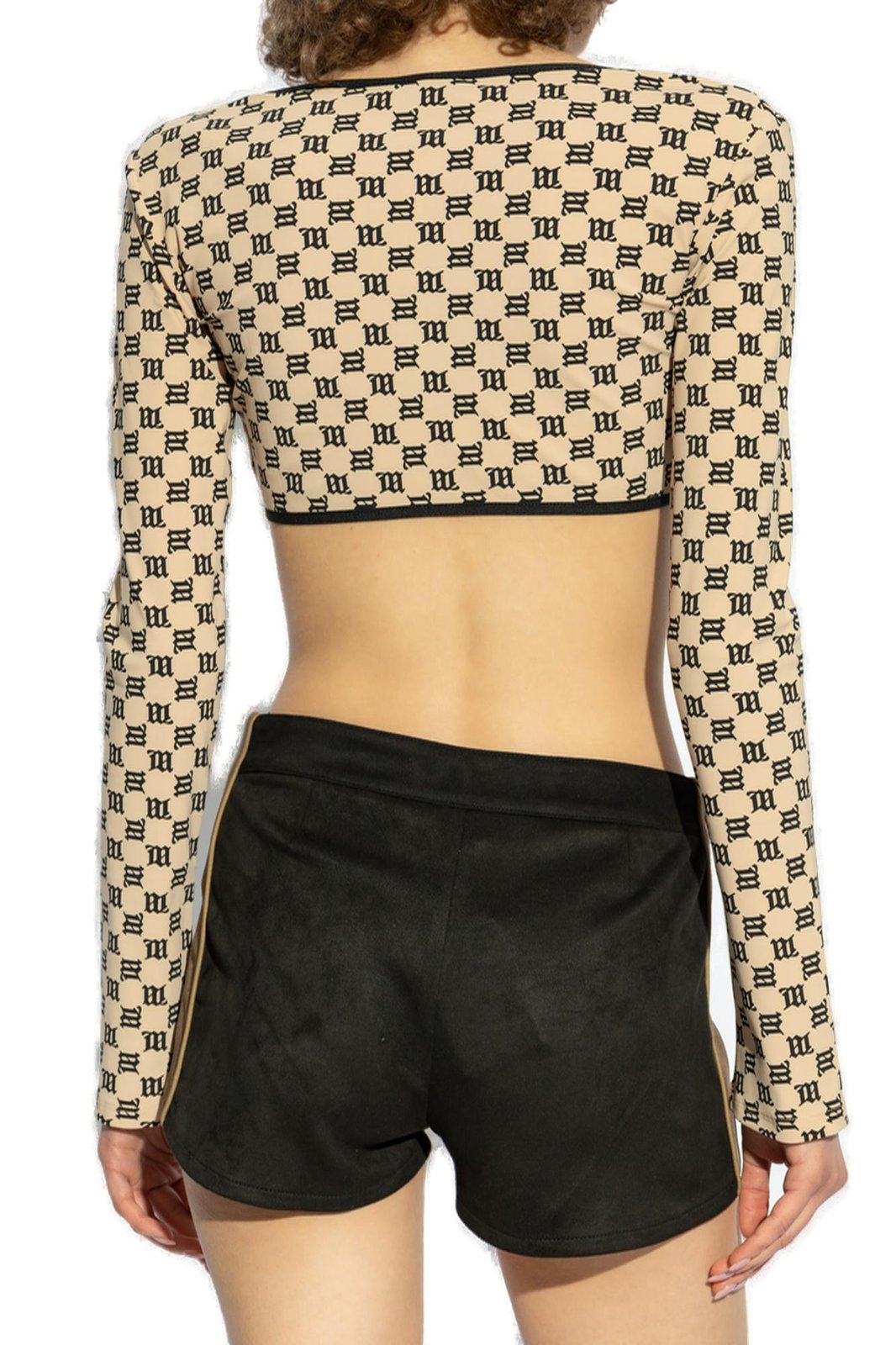 Misbhv Monogram Cropped Top