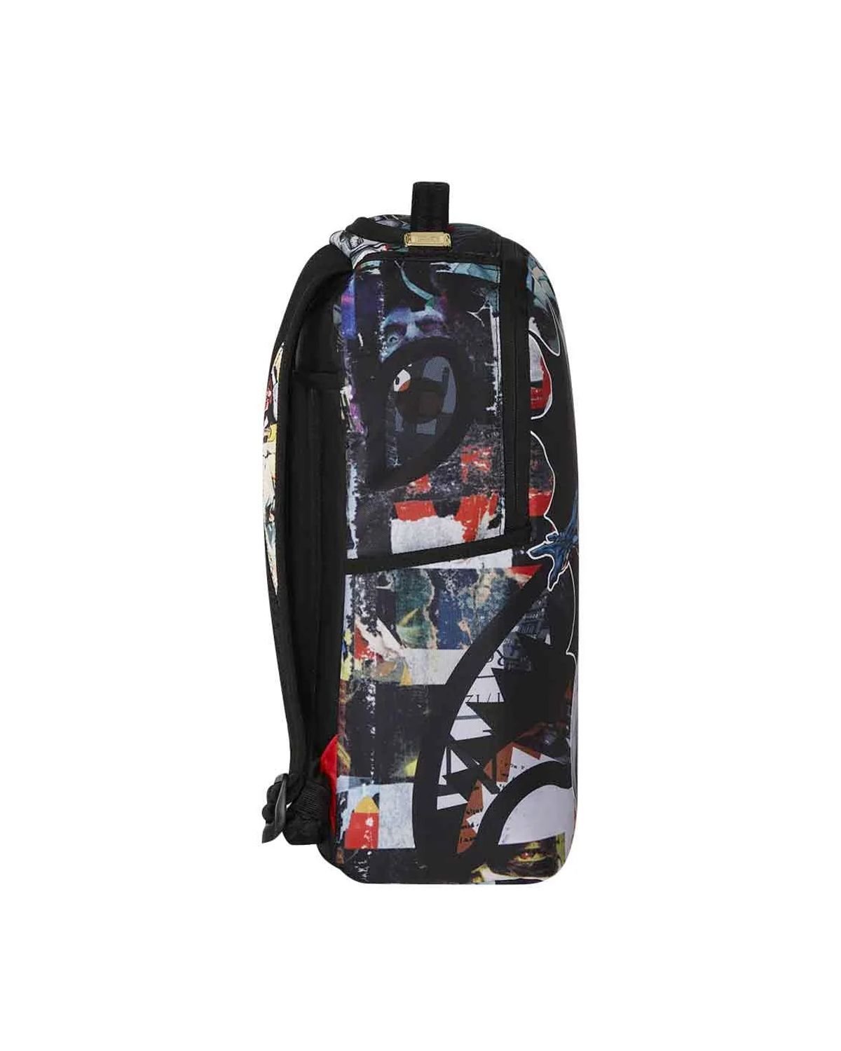 Sprayground Batman Collage Shark Backpack - Thumbnail 3