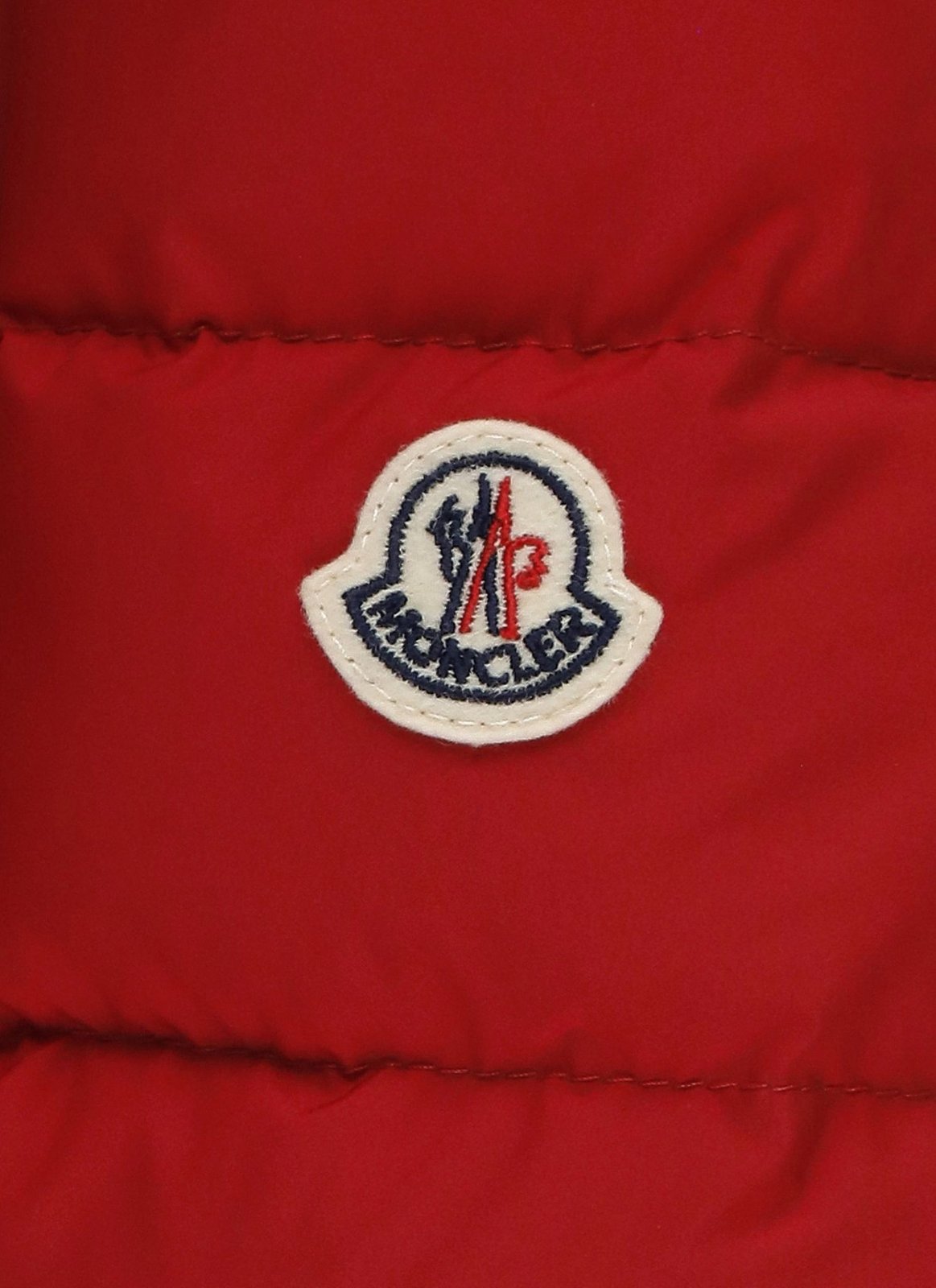 Moncler Enfant Zip-Up Hooded Puffer Jacket
